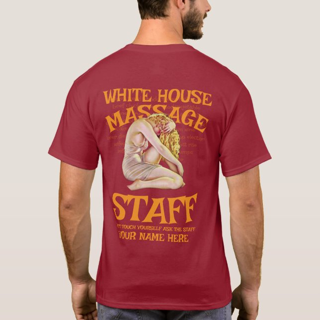 Camiseta Custo Preços Crescentes do DHS FBI CBP Saúde Saúde (Verso)