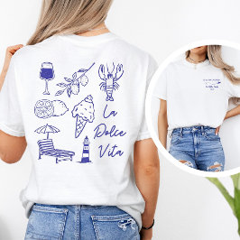 Camiseta Custom Andiamo a Roma Italy Family Vacation