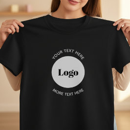Camiseta Custom Business Logo T-Shirt