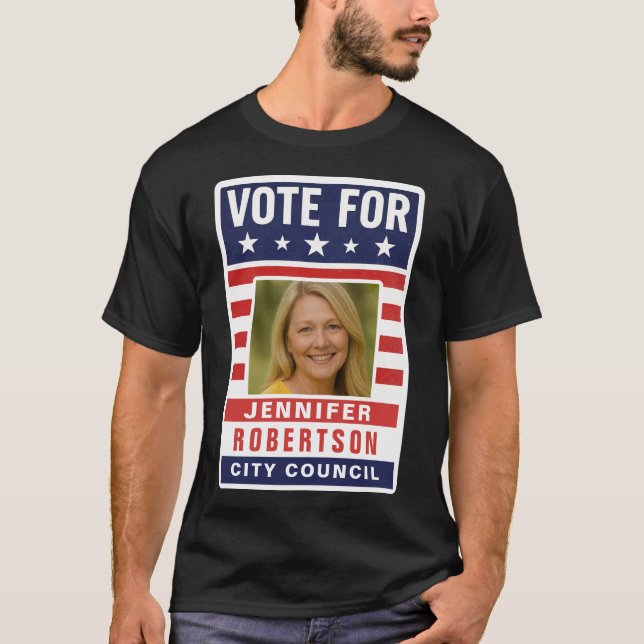 Camiseta Custom Campaign Election (Frente)