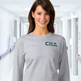 Camiseta Custom CNA Credentials with Name