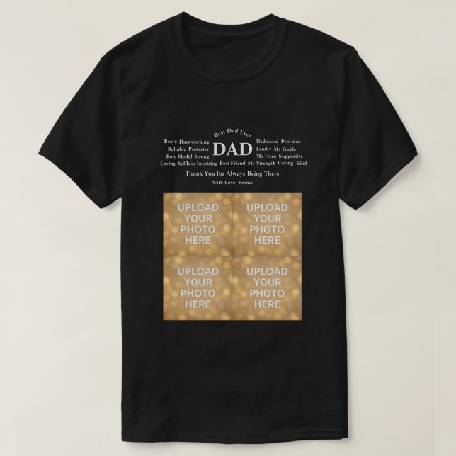 Camiseta Custom Dad T-Shirt (Frente do Design)