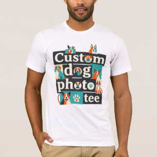 Camiseta Custom Dog Photo Tee