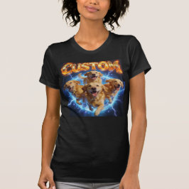 Camiseta Custom Dog Vintage Washed Shirt