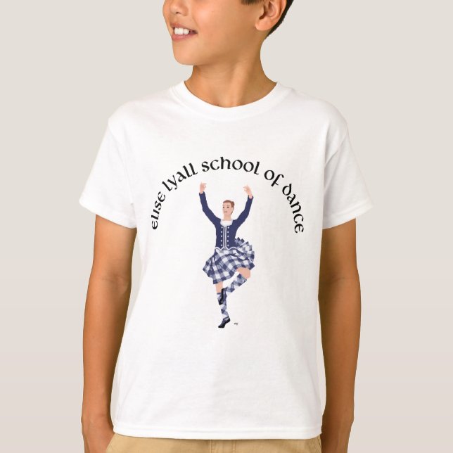 Camiseta CUSTOM Elise Lyall Escola de Dança (Frente)