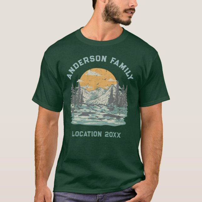 Camiseta Custom Family Reunion Road Trip (Frente)
