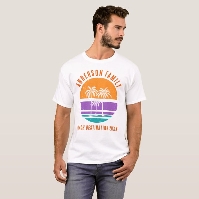 Camiseta Custom Family Reunion Shirt (Frente Completa)