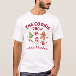 Camiseta Custom Funny Cookie Crew Christmas Matching Family