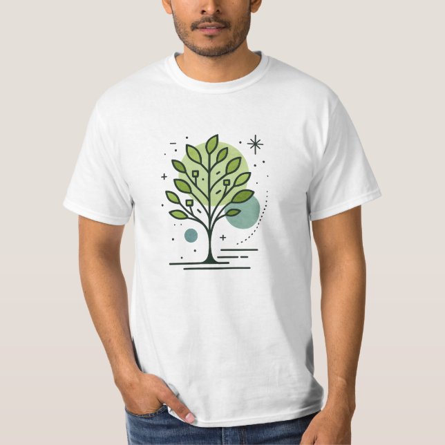 Camiseta Custom Greenleaf Nursery Branding  (Frente)