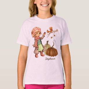 Camiseta Custom Kid's Name Thanksgiving Gift T-Shirts