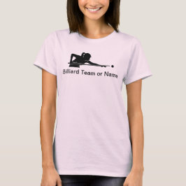 Camiseta Custom Ladies Billiards Pool League Team Tshirts