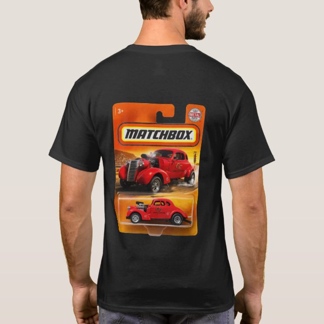 Camiseta Custom Matchbox Style Classic Car Design (Verso)