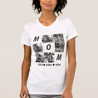 Camiseta Custom Mom Photo Shirt: Personalized Mothers Day