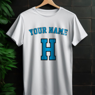 Camiseta Custom Name Personalized vintage Letter T-Shirt