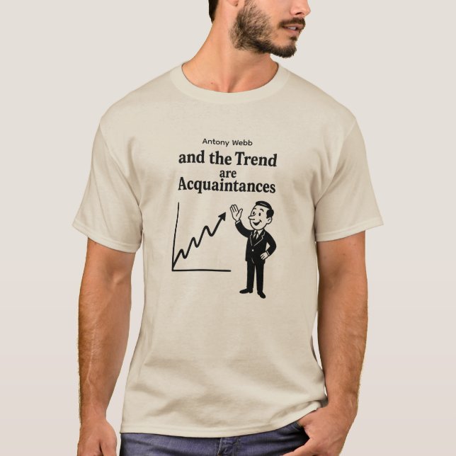 Camiseta Custom Name Trend Chart Funny Trader (Frente)