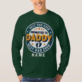 Camiseta Custom Personalized Name Gift for Dad