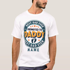 Camiseta Custom Personalized Name Gift for Dad