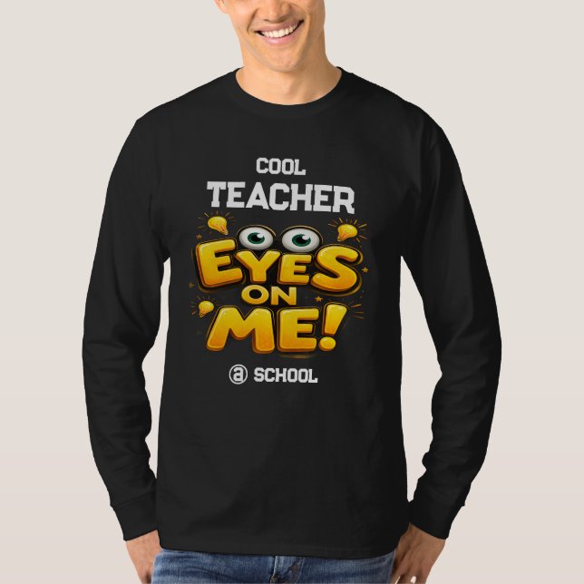Camiseta Custom Photo Teacher Gifts  Personalized by School (Frente)