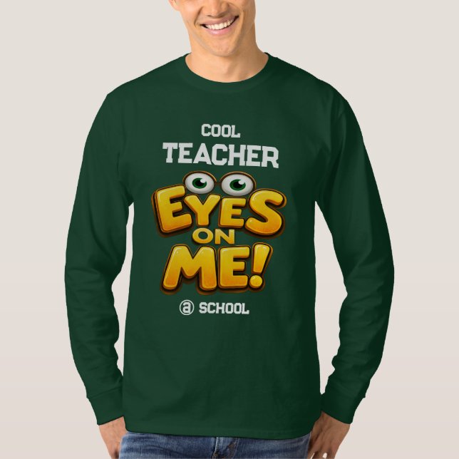 Camiseta Custom Photo Teacher Gifts  Personalized by School (Frente)