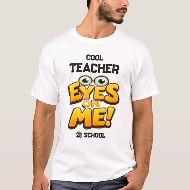 Camiseta Custom Photo Teacher Gifts  Personalized by School (Frente)
