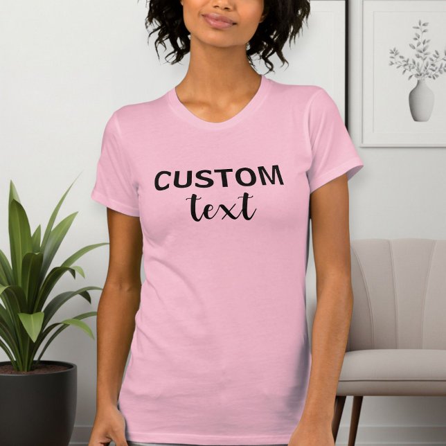 Camiseta Custom Shirt, Gift for Her, Women's V-Neck Shirt  (Criador carregado)