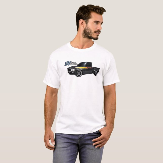 Camiseta Custom StepSide LUV with Flames (Frente Completa)