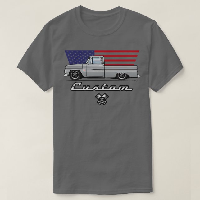 Camiseta Custom truck (Frente do Design)