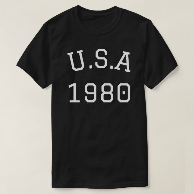 Camiseta Custom USA Year (Frente do Design)