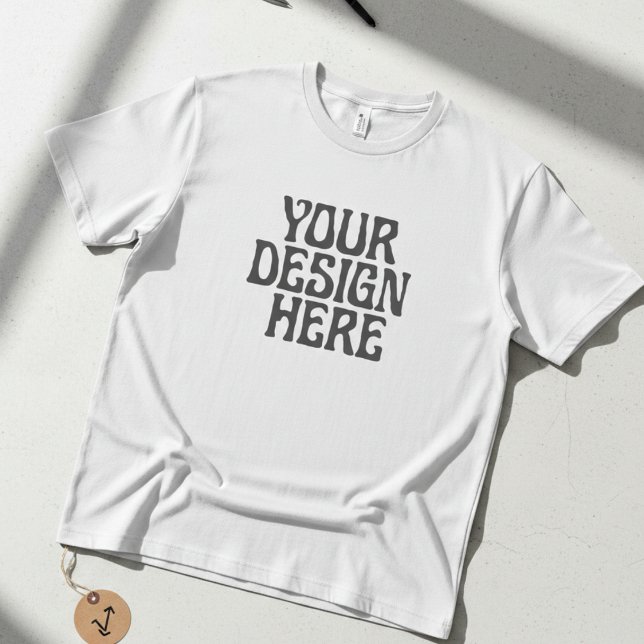 Camiseta Custom Your Design Here T-Shirt  (Criador carregado)
