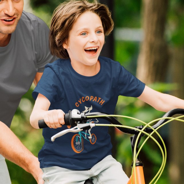 Camiseta Customizable Cycopath Werewolf Skeleton BMX Bike (Criador carregado)