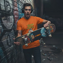 Camiseta Customizable Gamer Tag "Respawn Repeat Recharge" 