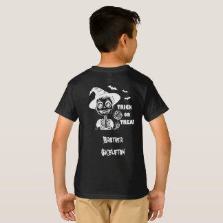 Camiseta Customizable Halloween Skeleton T-shirt boy