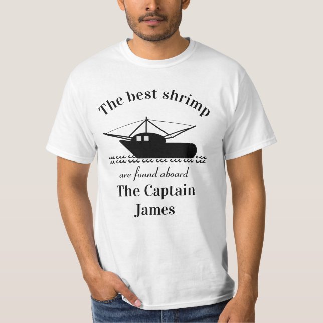 Camiseta Customizable Shrimper's  (Frente)