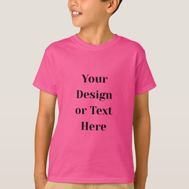 Camiseta Customizable Your Design or Text Here Personalized (Frente)