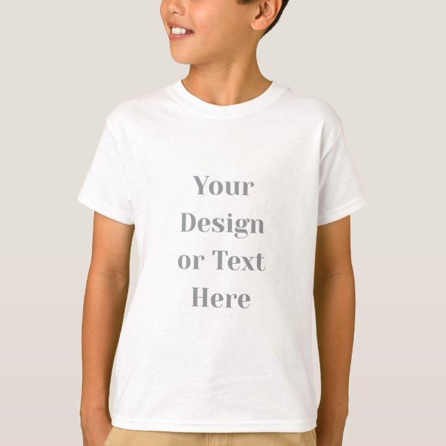 Camiseta Customizable Your Design or Text Here Personalized (Frente)