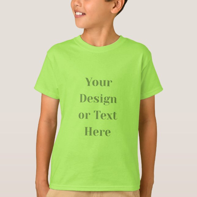 Camiseta Customizable Your Design or Text Here Personalized (Frente)