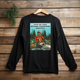 Camiseta Customize Firewood Sales Business Promotional