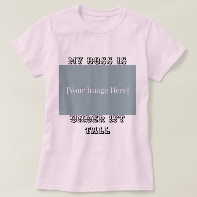 Camiseta Customized New Parent T-Shirt – Funny Baby Photo (Frente do Design)