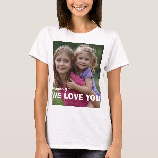 Camiseta Customized with 2 and text (Frente)