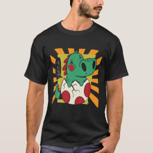 Camiseta Cuta Baby Dinosaur Egg