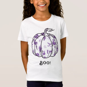 Camiseta Cuta e Roxo Púrpura Jack-O’-Lanterna