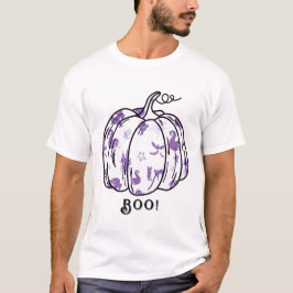 Camiseta Cuta e Roxo Púrpura Jack-O’-Lanterna
