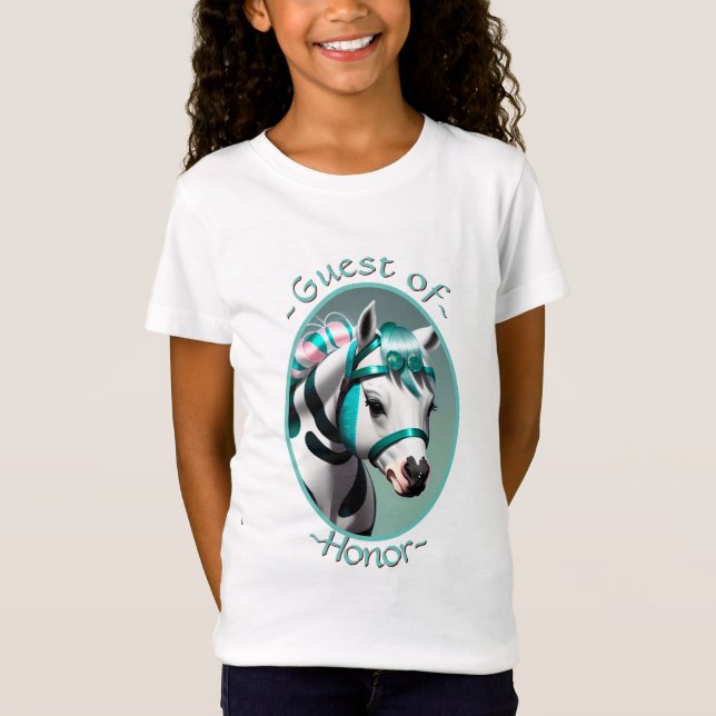 Camiseta Cute 3D Spirit Pony 7 Guest de Honra (Frente)