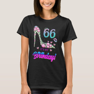 Camiseta Cute 66 Years Old It's My 66th Birthday Party