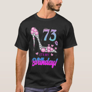 Camiseta Cute 73 anos é a minha 73ª Festa de aniversário