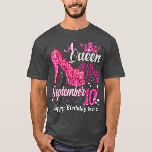 Camiseta "Cute a Queen" foi Nascer no dia 10 de setembro