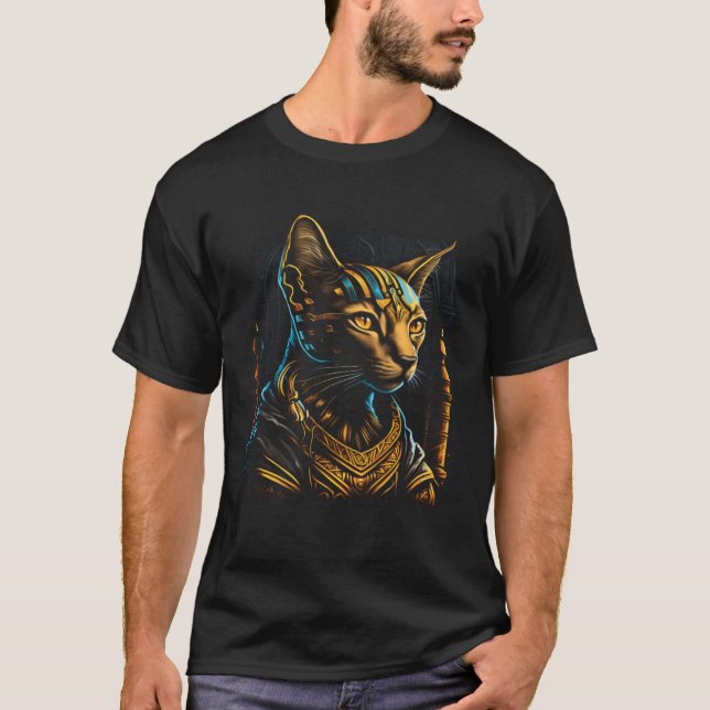Camiseta Cute Abyssinian Cat Lover Pharaoh Abyssinian Cat O (Frente)