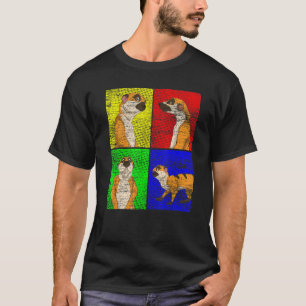 Camiseta Cute Africa Safari Zoo Animal Pop Meerkat