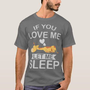Camiseta Cute African Safari Animal Lover PJ Funny Sleeping