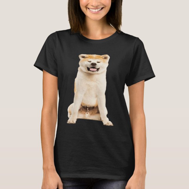 Camiseta Cute Akita Inu (Frente)